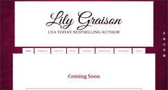 Desktop Screenshot of lilygraison.com