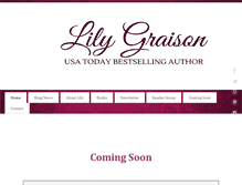 Tablet Screenshot of lilygraison.com